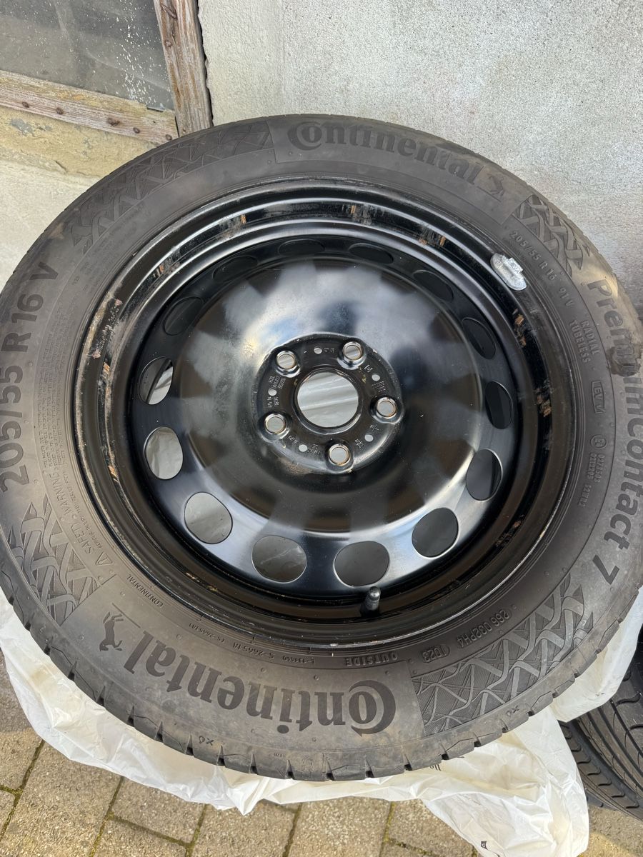 Pneus & Kompletträder: Skoda Kompletträder, 205/55 R16 Fast neue Sommerreifen – Neu (gemäss Beschreibung) aus Schenkon von Mnop 3