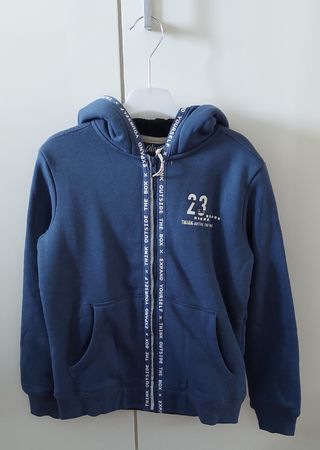 Jungen Outdoor Sweatjacke Gr. 140