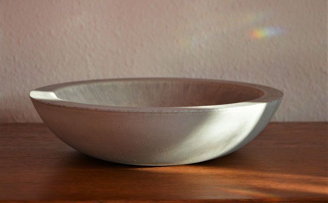 Tutte le decorazioni: Flache Betonschale hangefertigt – Nuovo (secondo la descrizione) da Zürich venduto da flogax193 1