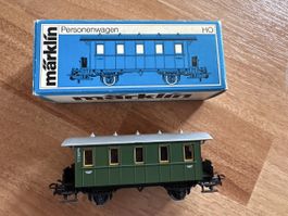 Märklin H0 Personenwagen, grün, 4007
