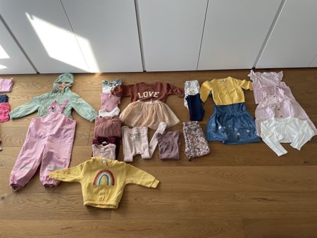 Kleiderpaket Mädchen, Gr. 92, gebrauchter Zustand