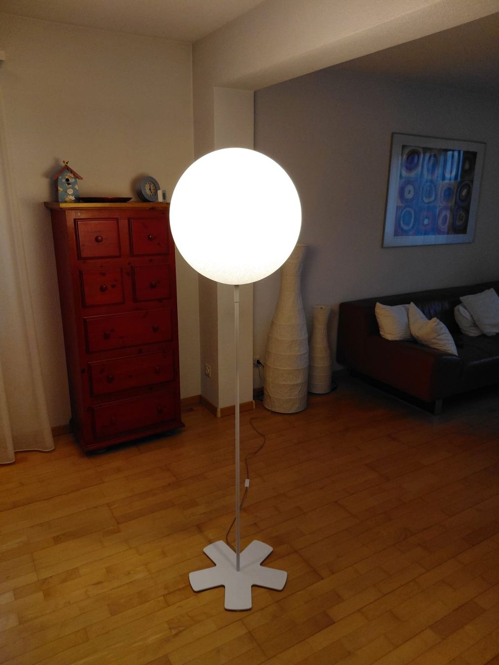 Lampen: Tolle Italienische Designer Stehleuchte "IceGlobe" – Gebraucht aus Schönenwerd von faktor33 4