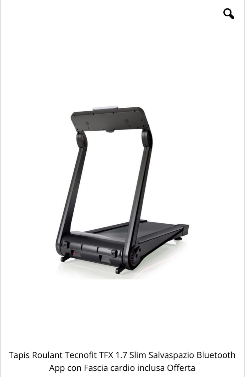 Hometrainer: Tapis roulant Tecnofit TFX 1.7 Slim – Nuovo (secondo la descrizione) da Kollbrunn venduto da pis_qtq8 2
