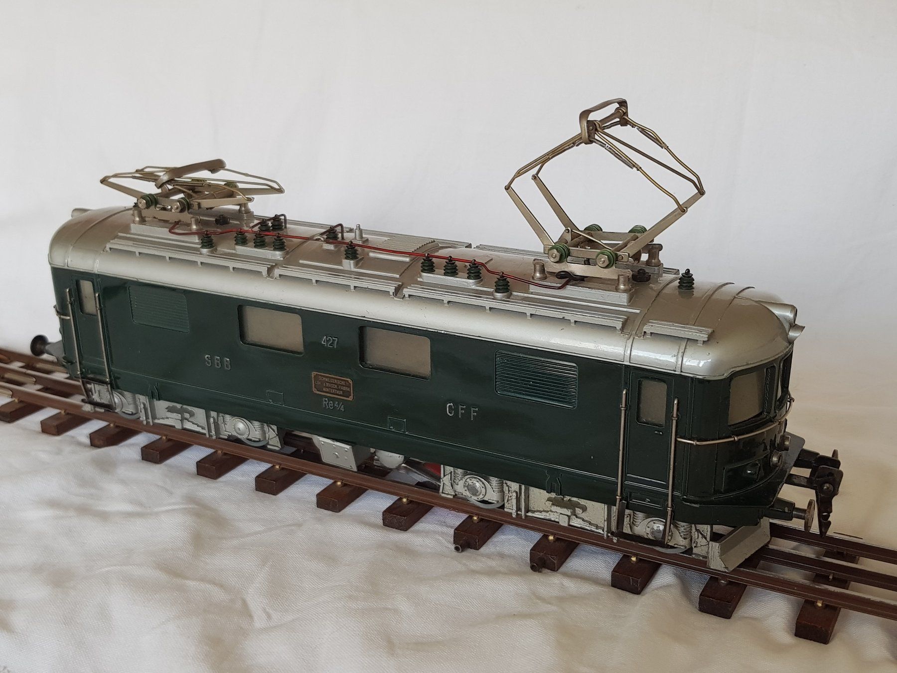Hag Modellini di ferrovie: HAG: Re 4/4 I  427 – Usato da Luzern venduto da inca55
