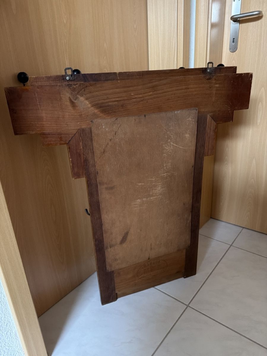 Garderobe: Wandgarderobe, Jugendstil, Schweizer Hersteller. – Gebraucht aus Biberist von Momo33 7