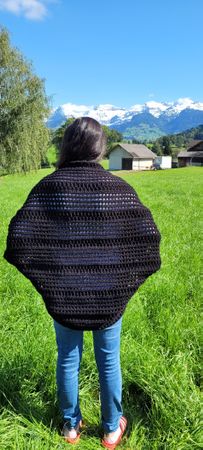 Seelenwärmer Schwarz