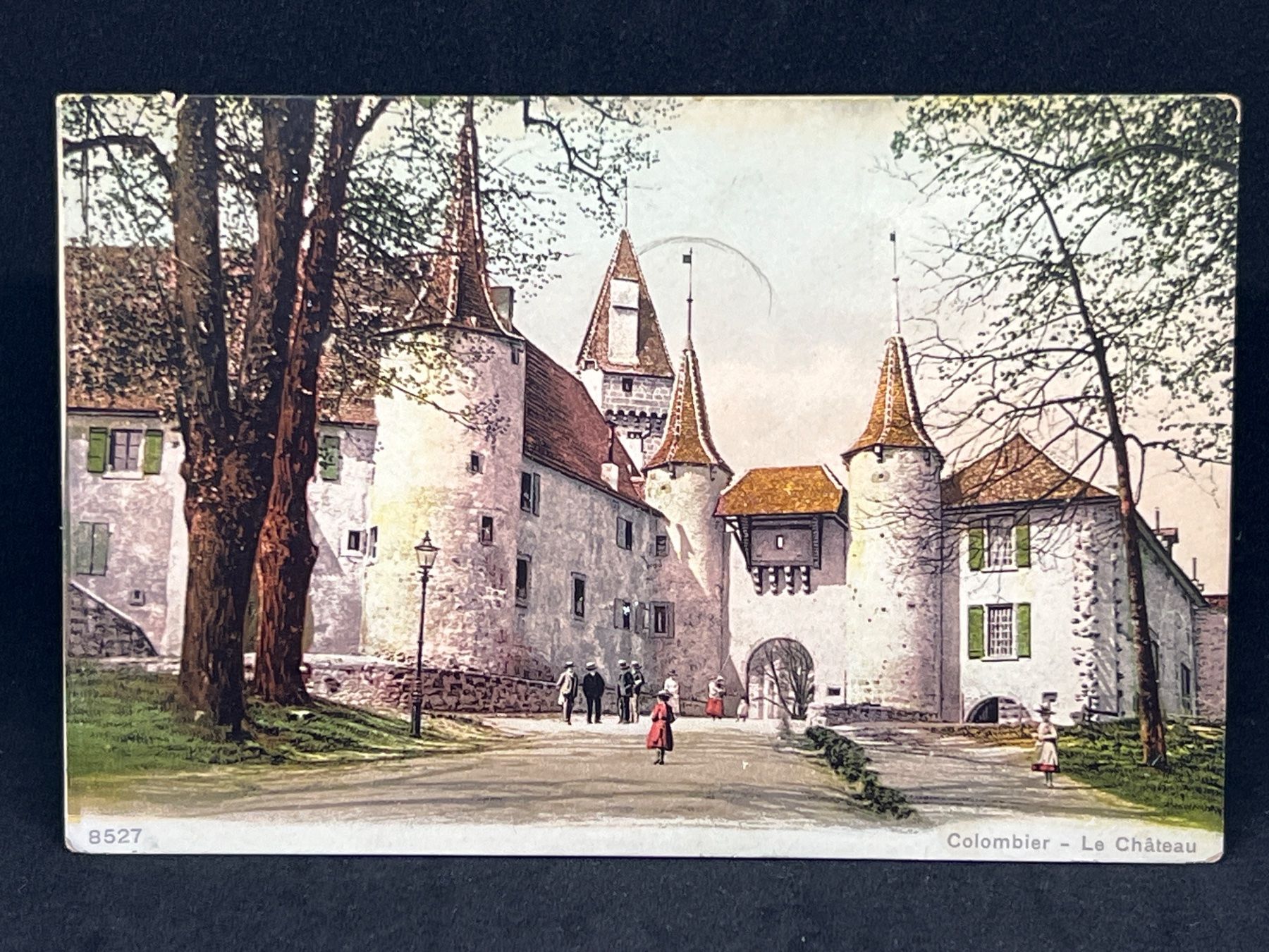 Ansichtskarten: Colombier - Le Château – Gebraucht aus Widnau von Brusi9