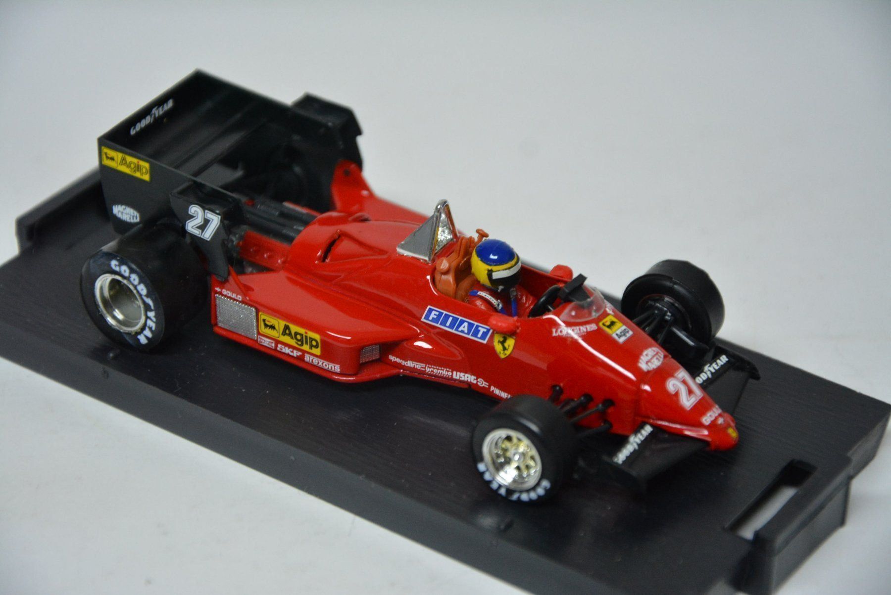 Ferrari Modellini d'auto: Ferrari 126 C4 , G.P. Belgio 1984 , 1:43 – Nuovo e nell'imballaggio originale da Goldach venduto da Feivel9 4