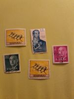 Espagne - Lot de 5 timbres anciens - Collection !