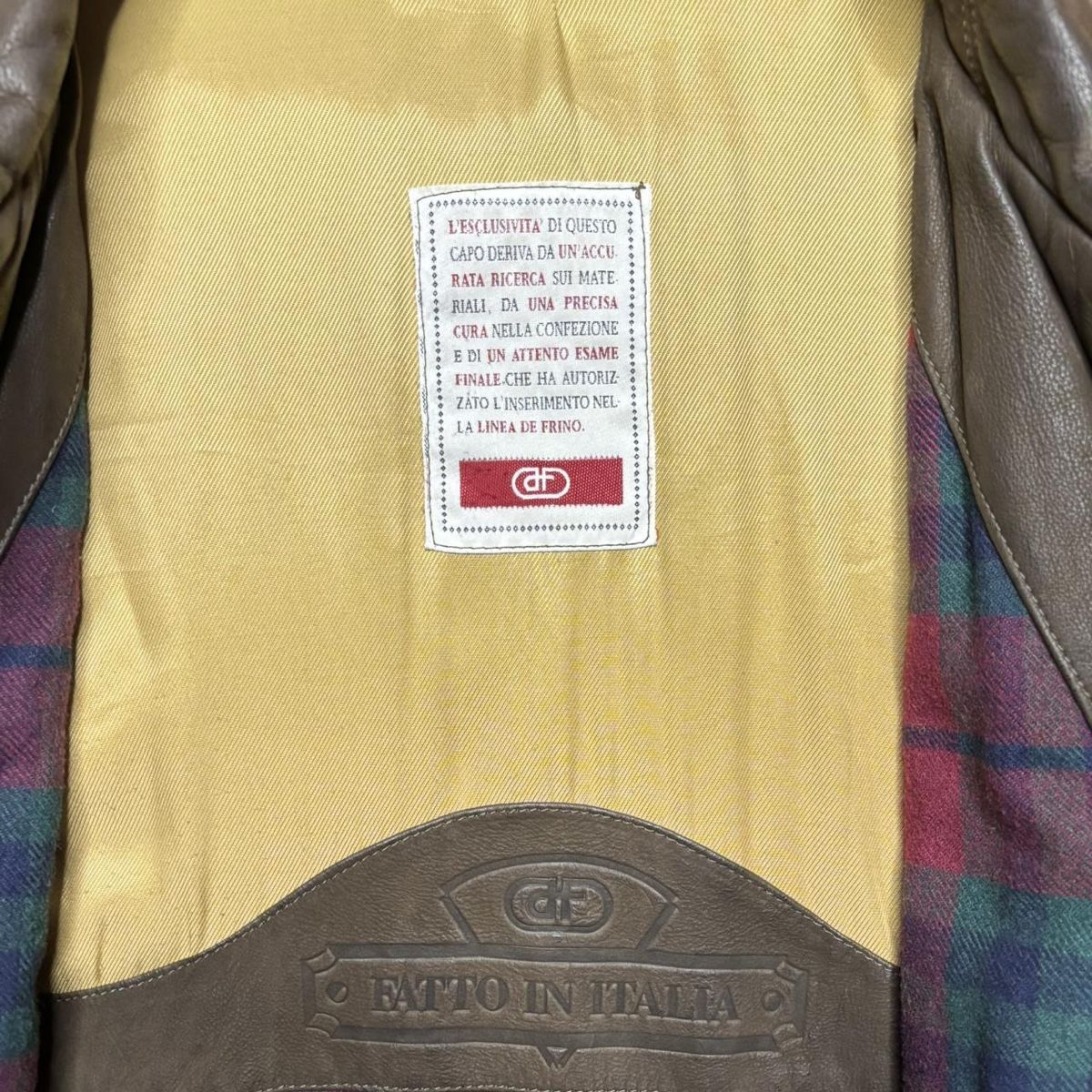 Giacche: Jacke Alte Leder Braun – Usato da Capolago venduto da LA.BOTTEGA 4