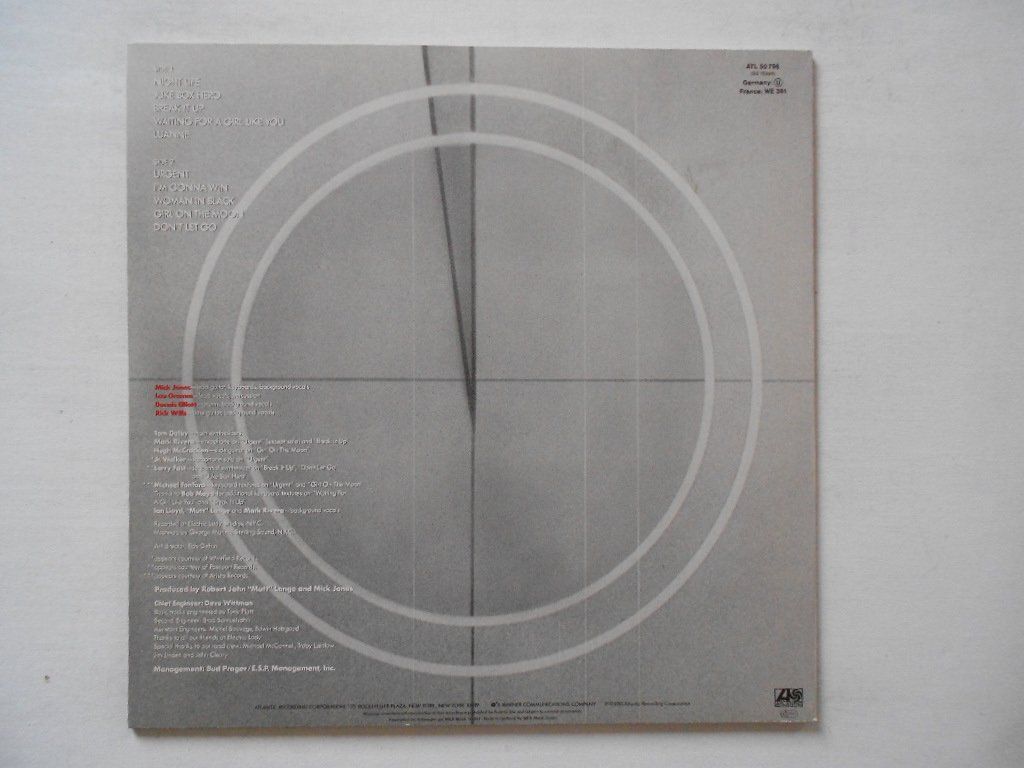 Vinyles: FOREIGNER 4 – D'occasion à Bex par  1
