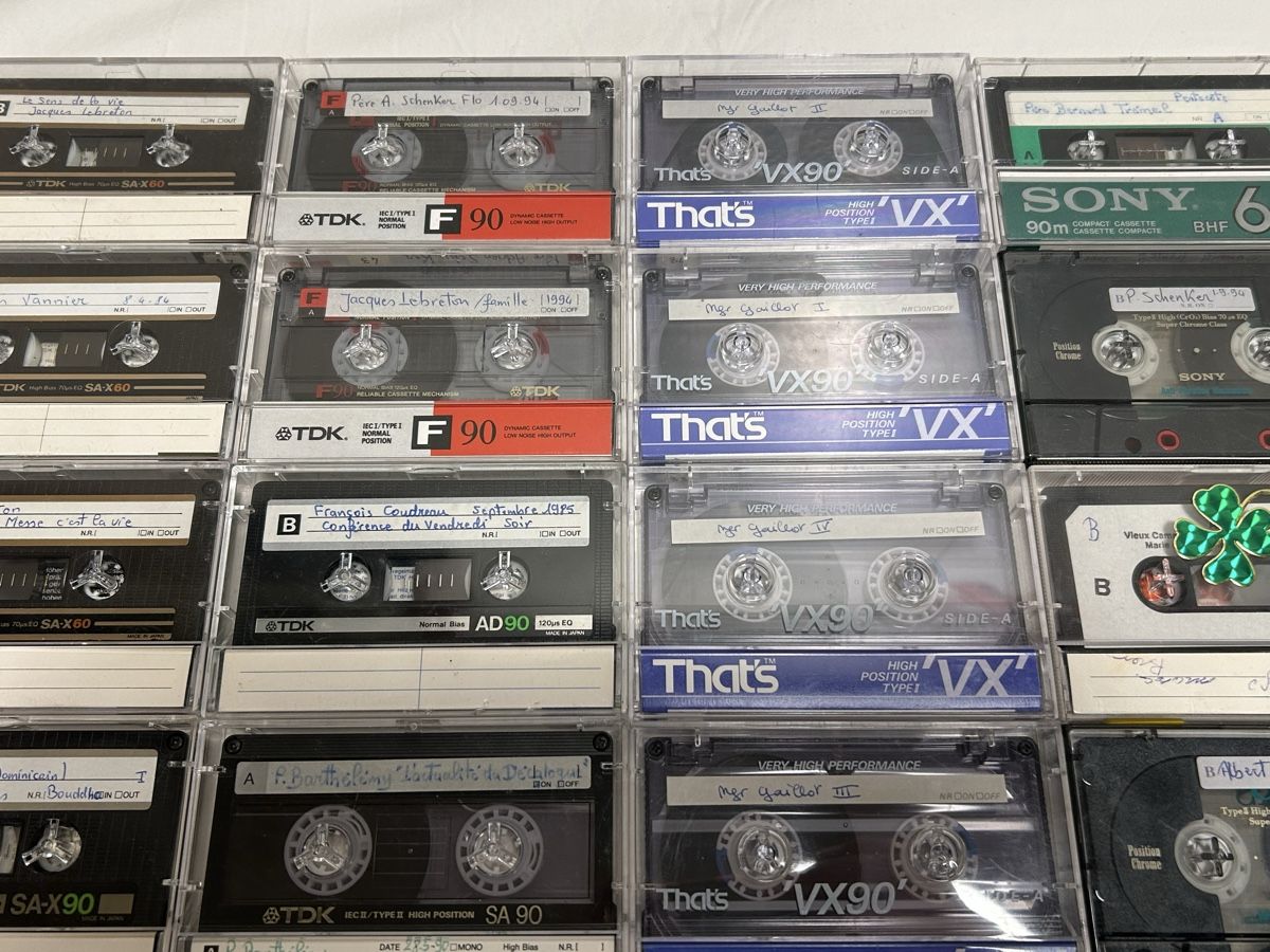 Kompaktkassetten: Cassettes audio divers Sony TDK  – Gebraucht aus Geneve von Fil1997 3