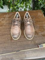 Braune Lederschuhe in gutem Zustand