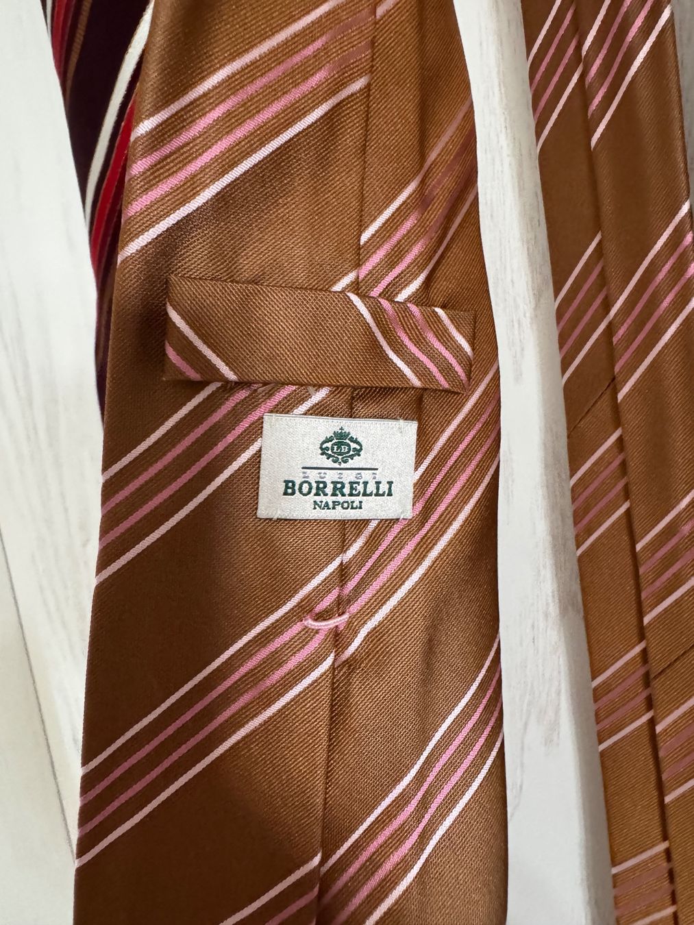 Cravates: 3 Krawatten Set: Kiton, Borrelli, Bernies – D'occasion à Teufen AR par chi_h55m 2