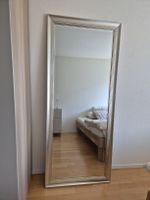 Grosser Wandspiegel 75x175 cm Silberrahmen