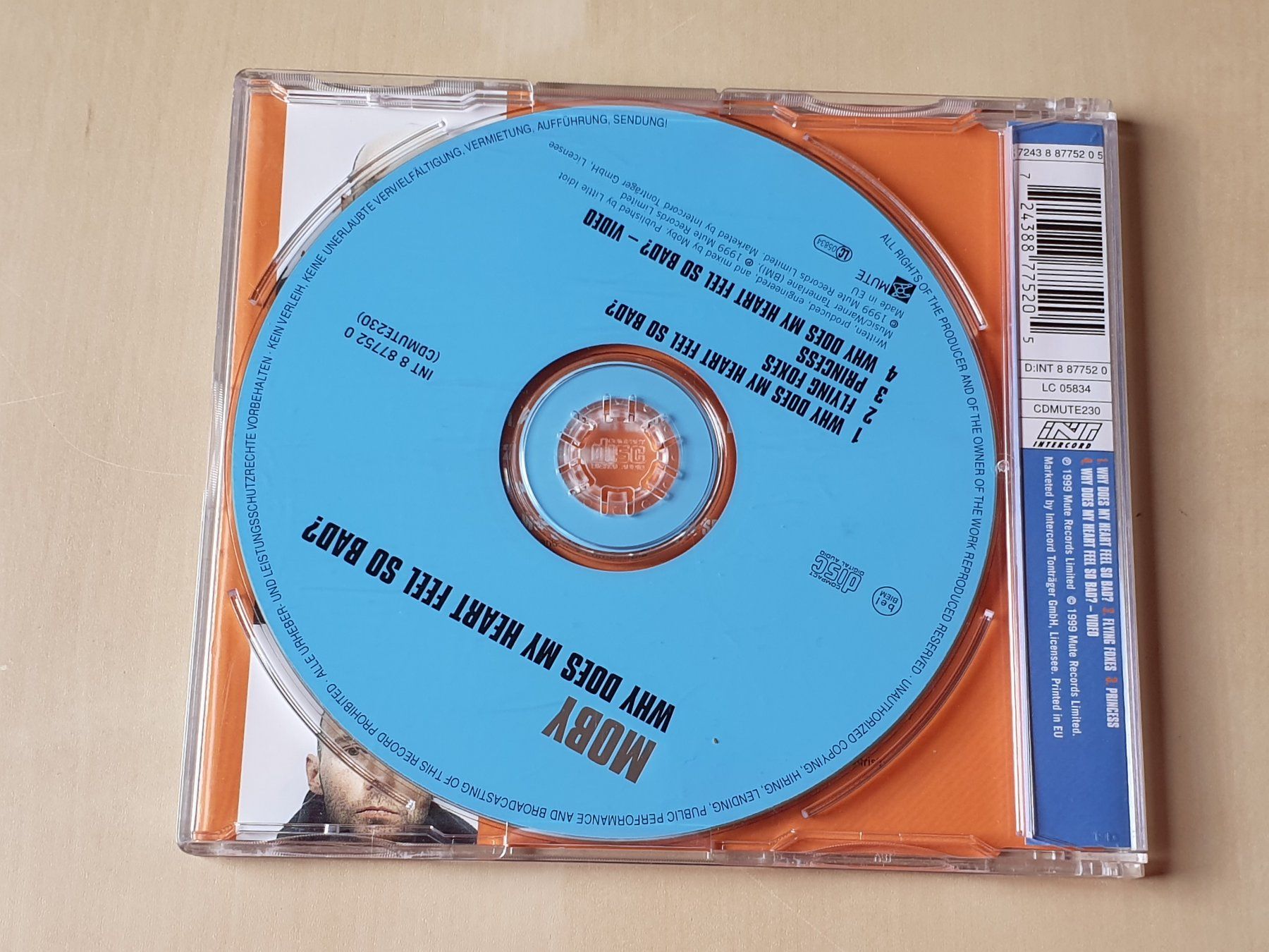 CDs: Moby why does my heart feel so bad? – D'occasion à Stansstad par collectorsshop 1