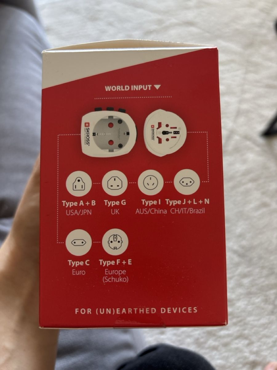 SKROSS Unità & Adattatore: SKROSS World Adapter – Nuovo (secondo la descrizione) da Kirchberg BE venduto da LiiLaaLuu_98 4