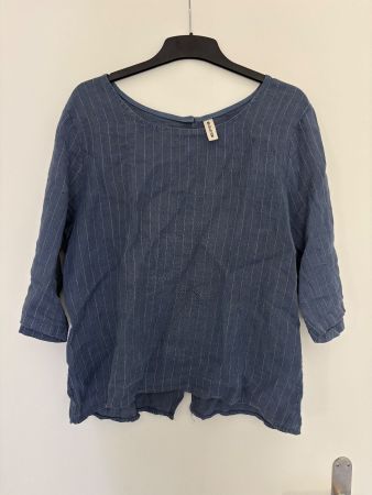 Linen Blouse - Size M - MADE IN ITALY