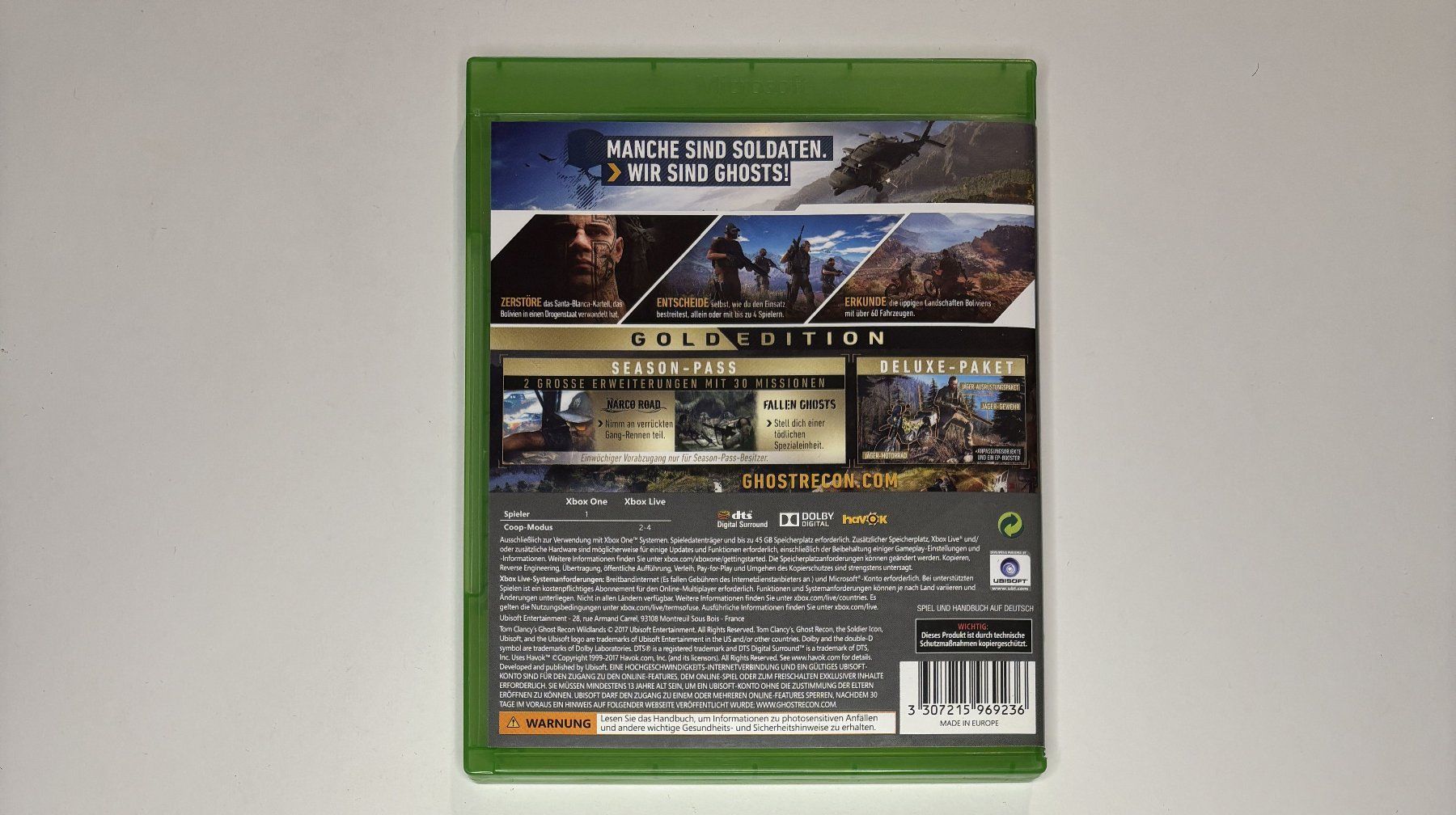 Giochi: XBOX One - Tom Clancy's Ghost Recon: Wildlands – Usato da Allschwil venduto da Bullach 2