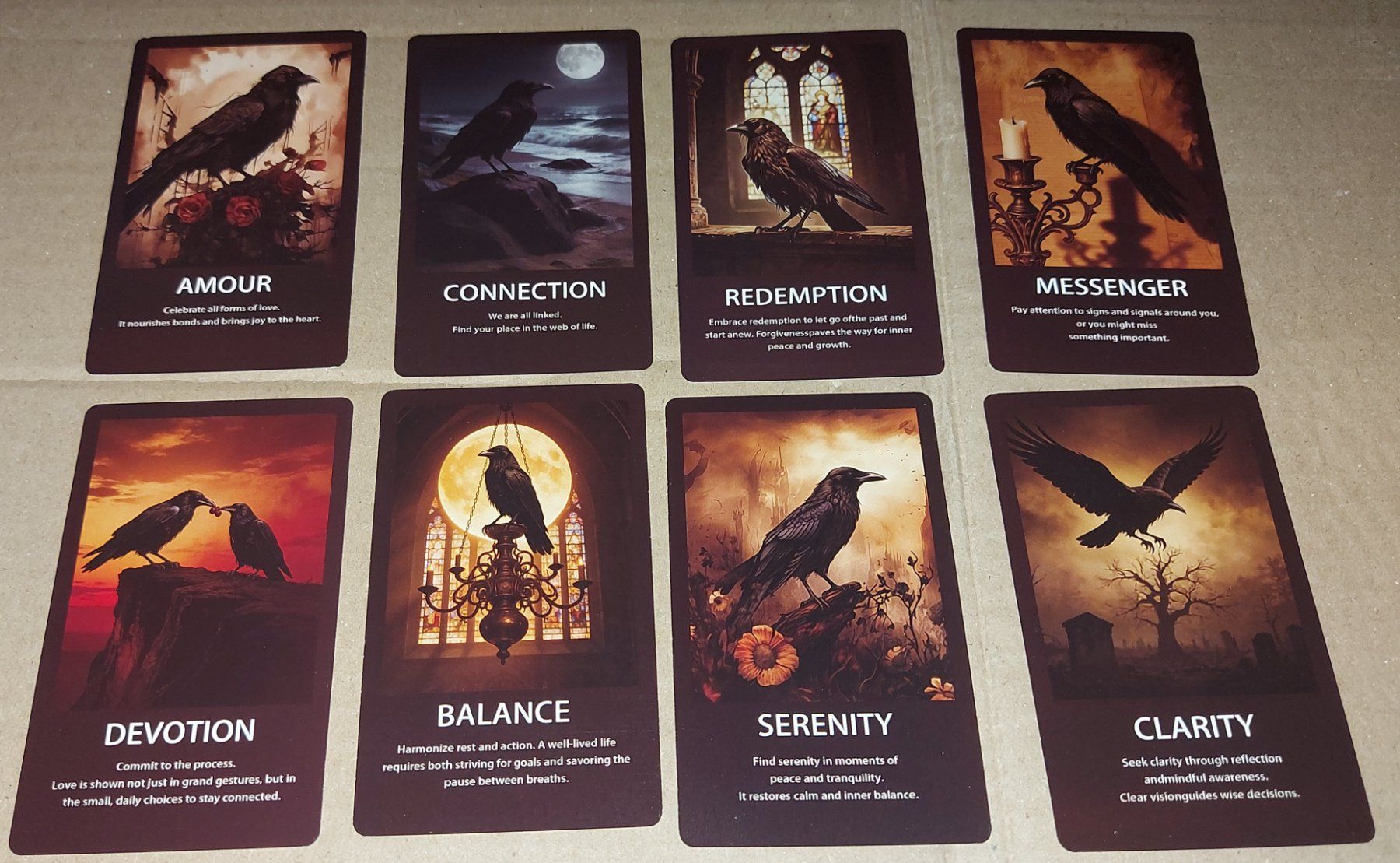 Spiele: Jeu de cartes Oracle "Crows Insight",Anglais, Neuf – Neu und originalverpackt aus Ecublens VD von Magic_Island 2