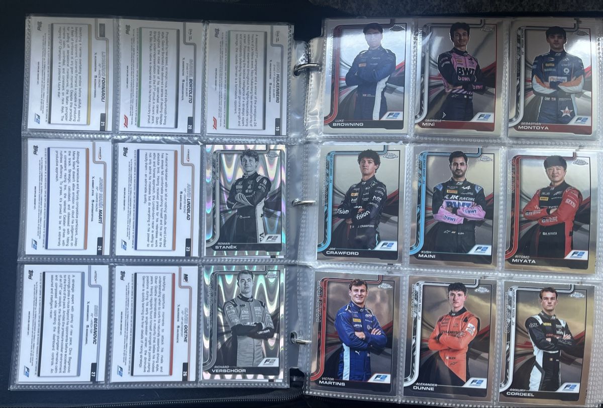 Topps Carte collezionabili: Topps Chrome F1 2025 - Full base set + almost all inserts – Usato da Iragna venduto da olgia5 3