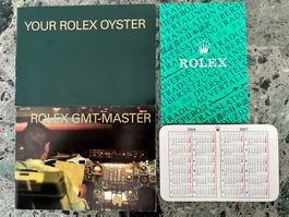 ROLEX GMT Master -Full Set of Original Booklets,English,2006