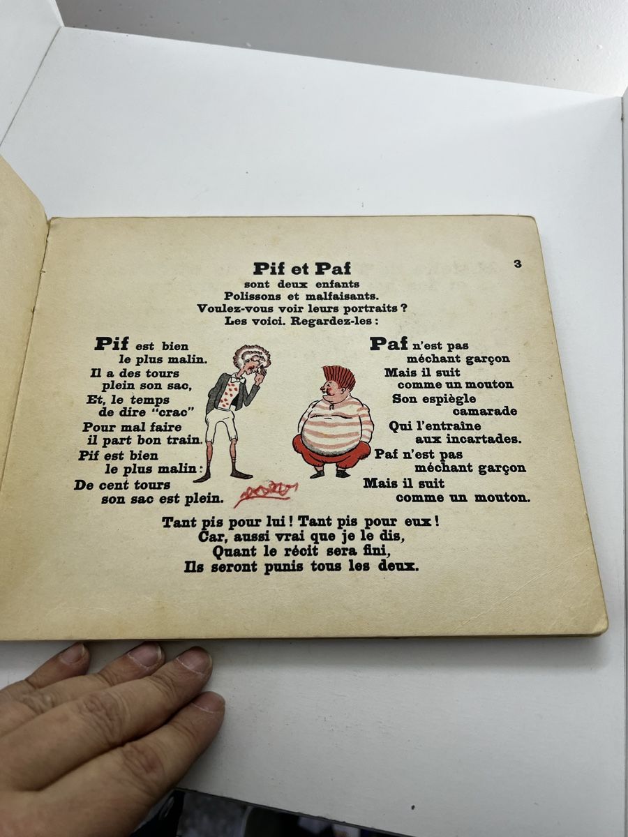 Bücher: Pif et Paf - les deux Garnements - 1927 – Gebraucht aus Wettingen von NickInc 2