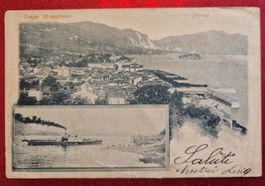 Rar Lago Maggiore Stresa 1901 Dampfschiff