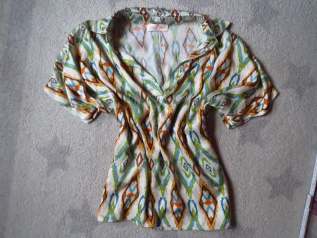 MONDAY AFTERNOON FIRENZE Dmaen Bluse mit SEIDE
