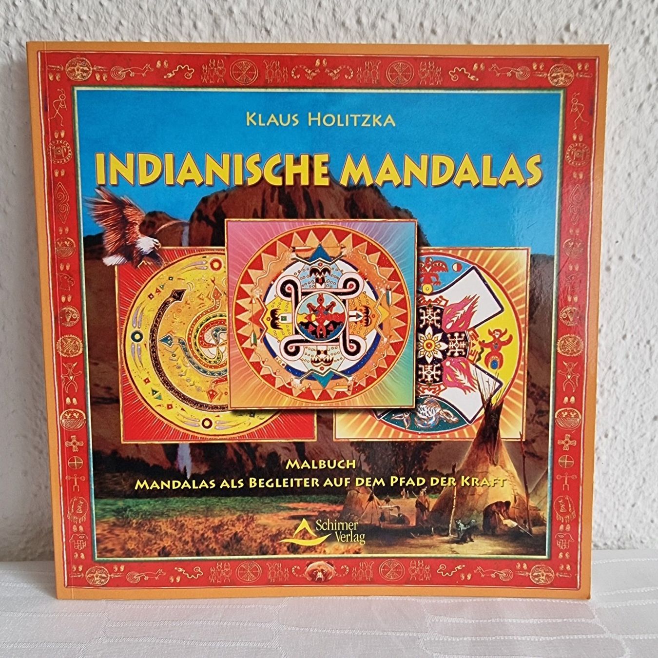 Bücher: Klaus Holitzka: Indianische Mandalas - Malbuch 21 x 21 cm – Gebraucht aus Rupperswil von moni_2024