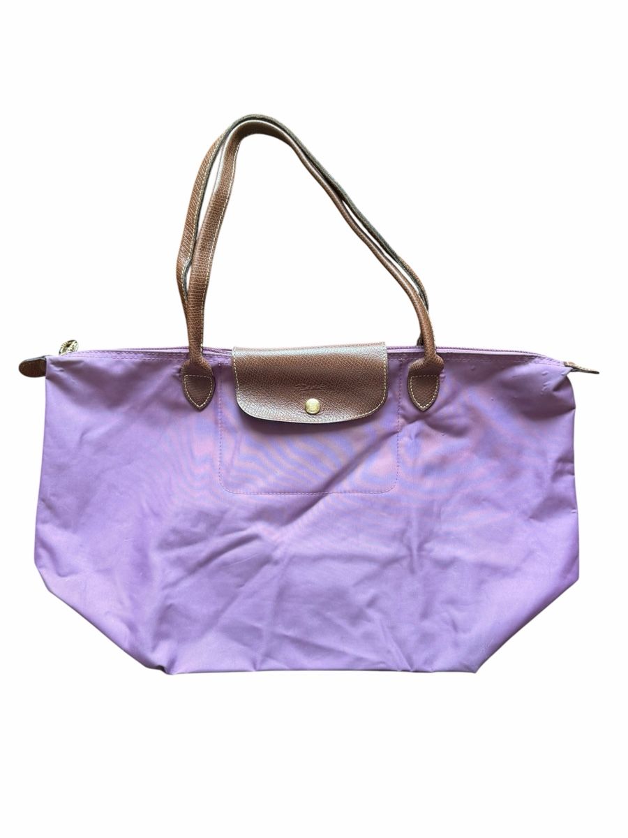 Longchamp Borse da donna: Sac cabas Longchamp violet état correct – Usato da Baulmes venduto da Mode.tm.shop