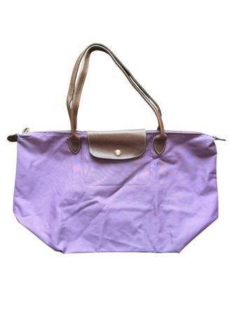 Sac cabas Longchamp violet état correct