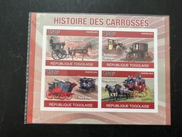 Togolaise 2010   Kutschen Block  **  (A528)
