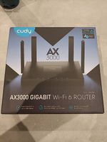 Router Cudy AX3000 Wi-Fi 6 Gigabit WR3000  nuovo