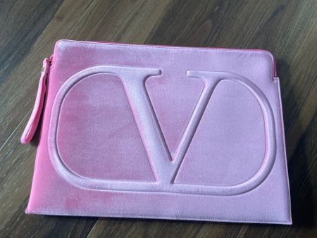 Valentino, Laptop Case, Pink Velvet