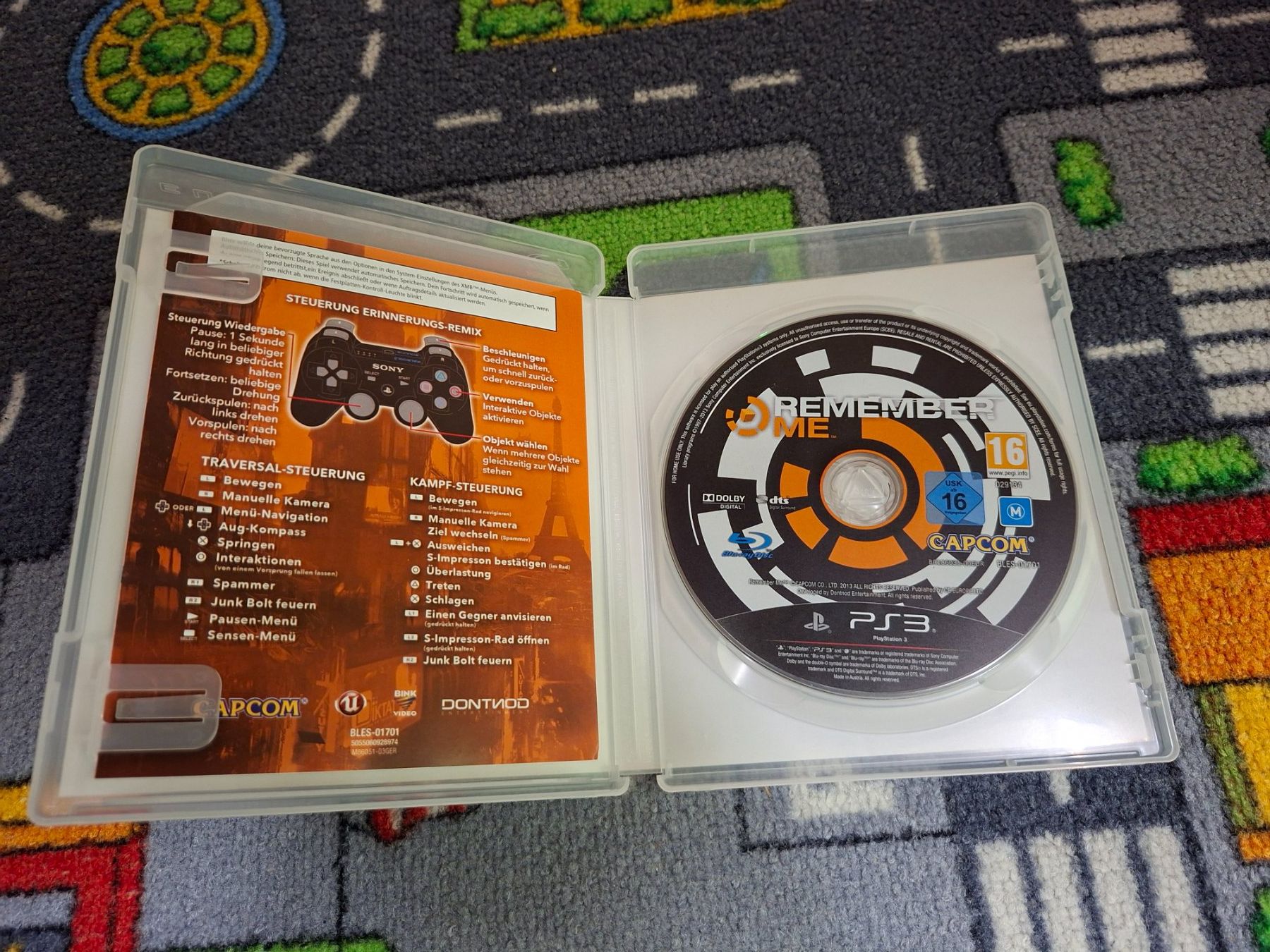 Jeux: Remember me PS3 – D'occasion à St. Gallen par brat01 1