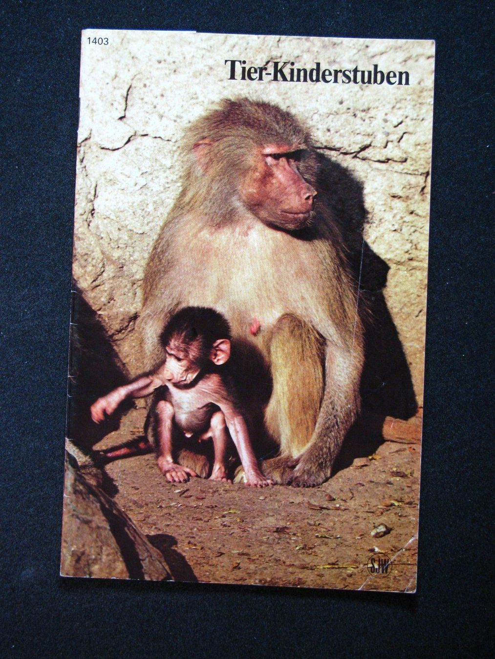 Libri: SJW 1403 Willi Dolder Tier-Kinderstuben EA 1977 – Usato da Reitnau venduto da Zaomir