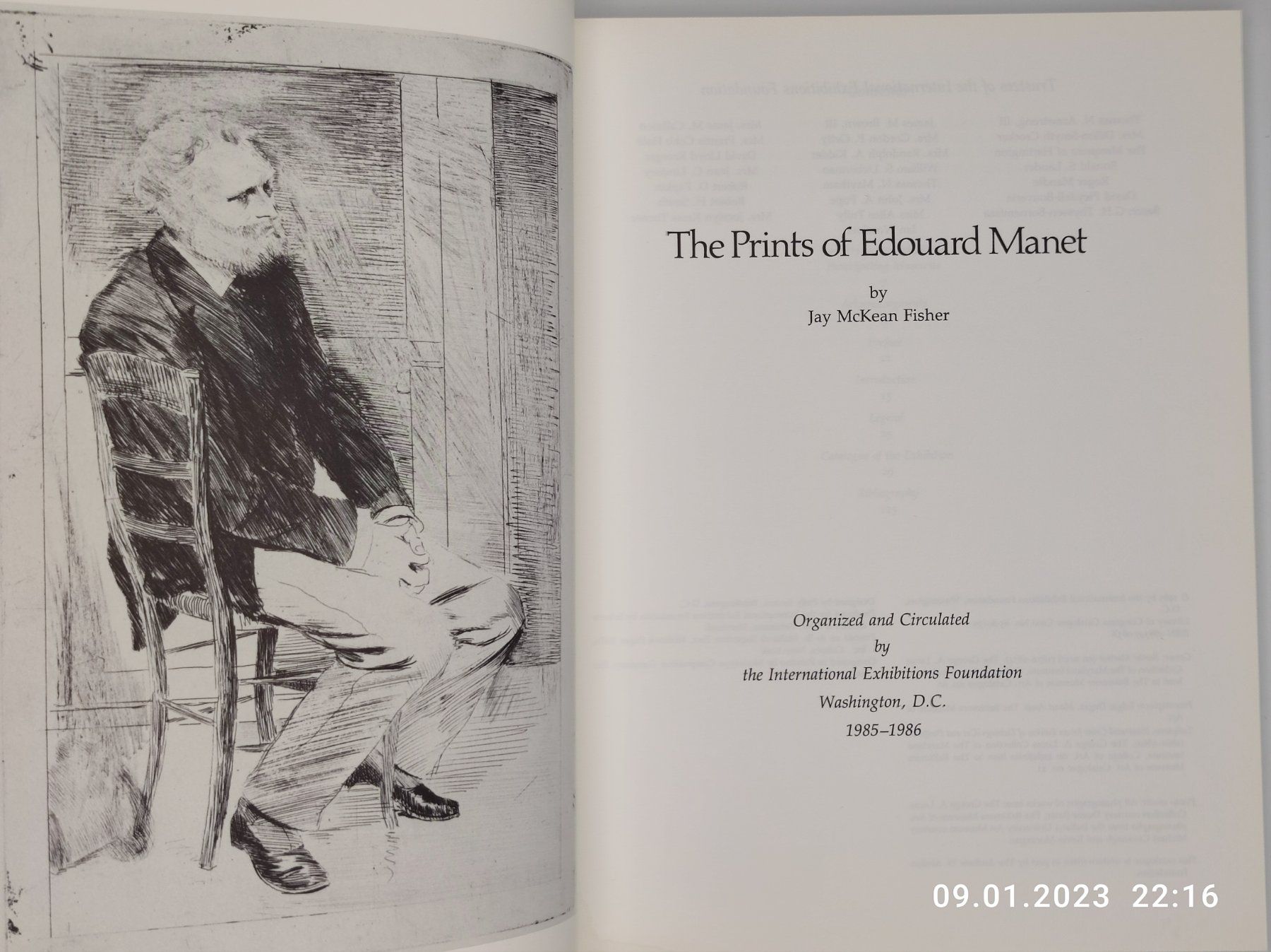 Livres: MANET - OEUVRE GRAVE - 3 WERKE – D'occasion à Goldach par Gaip 9