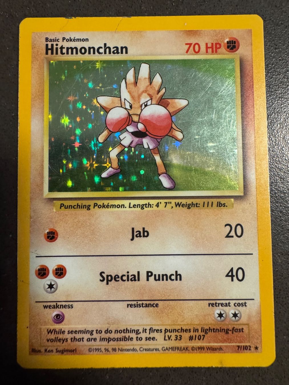 Pokémon Carte collezionabili: Base Set Holo Trio - Machamp Ninetales Hitmonchan – Usato da Cadro venduto da kiks27 6