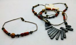 Modeschmuck-Set im Ethnoschmuck-Stil