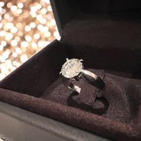 White Gold 18k Solitaire Ring, diamond 1.65 K New