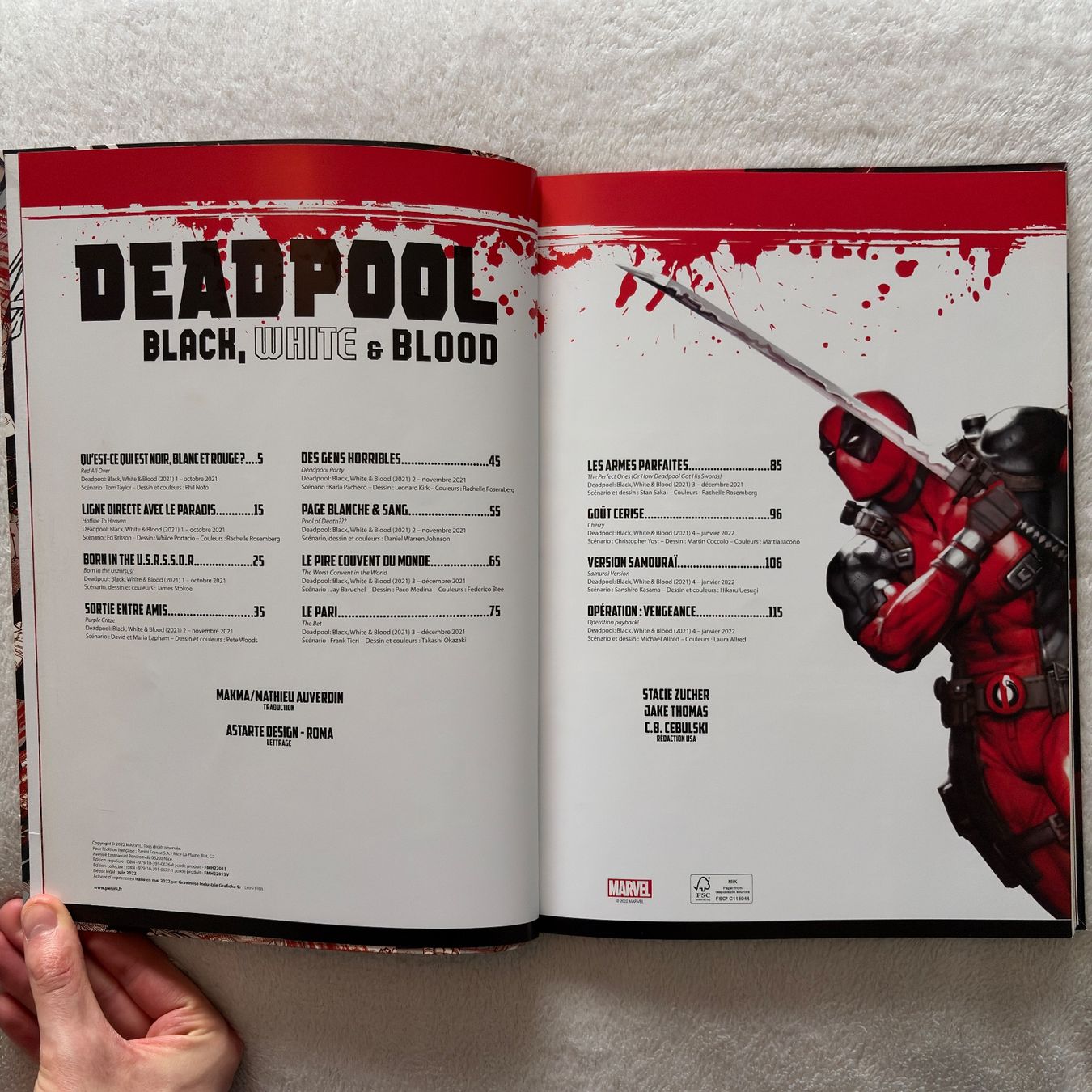 BD Deadpool: Black, White & Blood #1 (2021) (Neuf (Voir description)) à ...