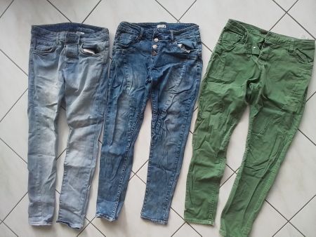 3 Hosen DENIM und Please verschiedene Farben gebraucht