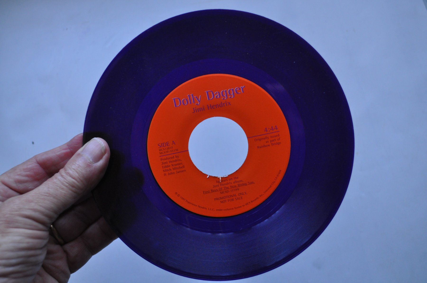 Dischi in vinile: Jimi Hendrix - Dolly Dagger / Night Bird Flying – Usato da Marin-Epagnier venduto da Vinil68 2