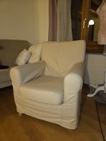 Sessel beige Bezug abnehmbar guter Zustand