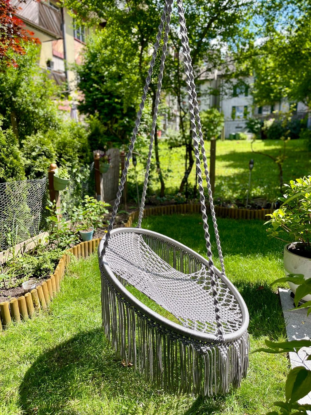 Poltrone pensili da giardino: Hängesessel für Ihre Wohnung, Terrasse, Balkon oder Garten – Nuovo e nell'imballaggio originale da Adliswil venduto da Ajoure_Atelier 3