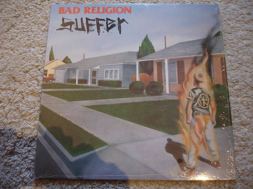 Dischi in vinile: BAD RELIGION  LP  "SUFFER"  ORIGINAL 1988 – Usato da Niederweningen venduto da tsnuk333