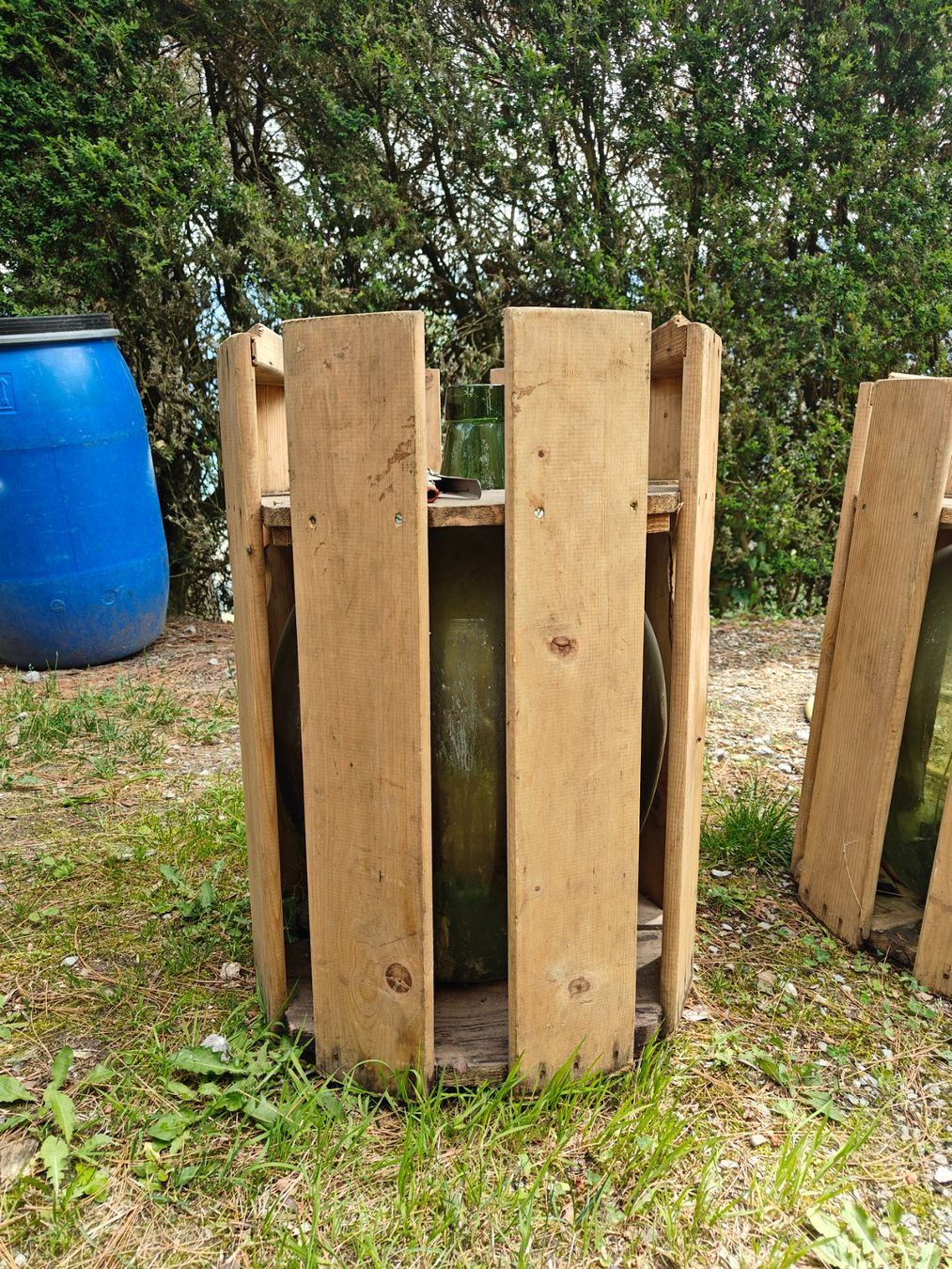 Accessori: Mostflasche im Holz 1 – Usato da Luzern venduto da osw_952s 1