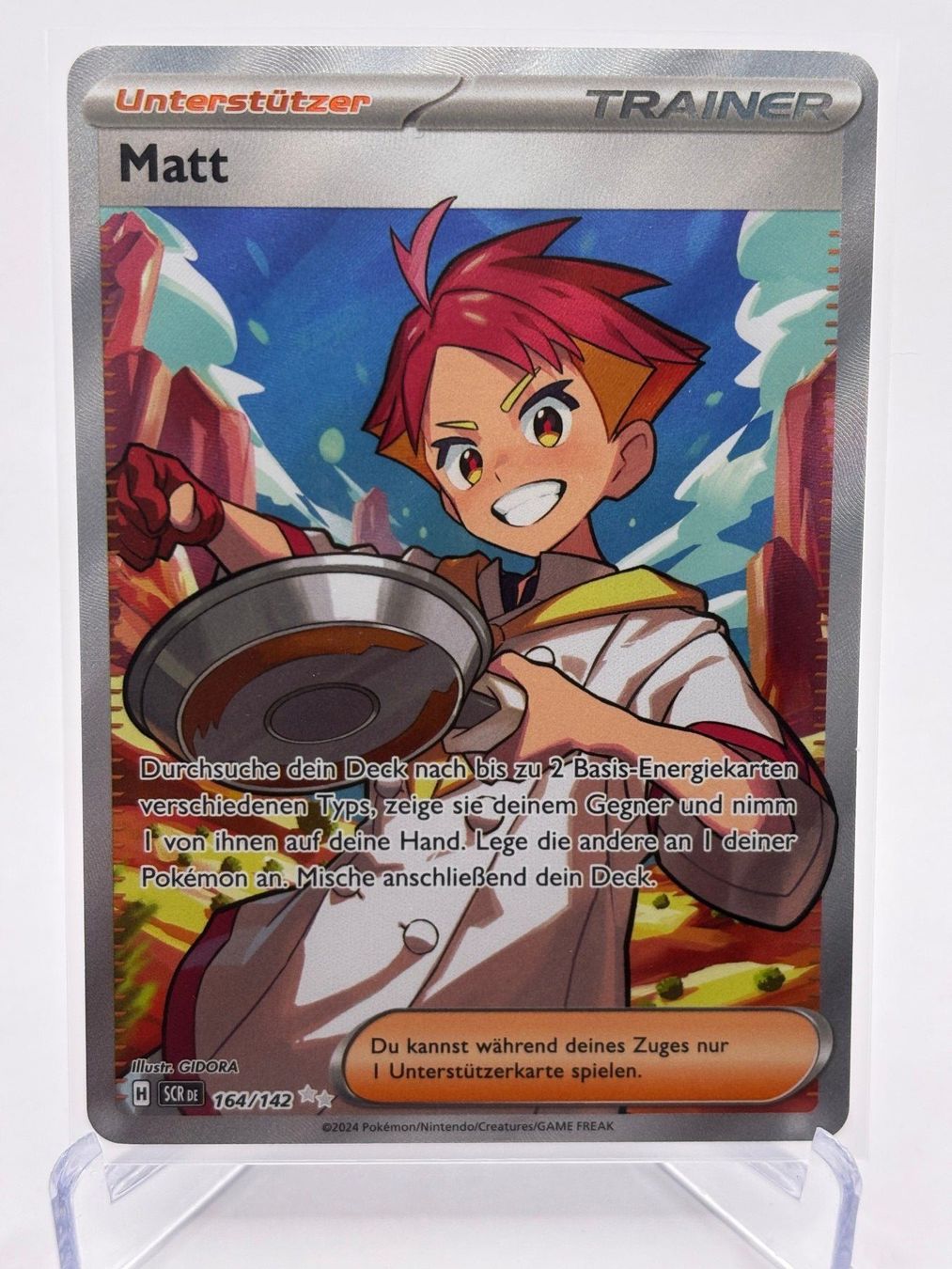 Pokémon Carte collezionabili: Stellarkrone - Matt  (SCR 164) - DE – Nuovo (secondo la descrizione) da Allschwil venduto da Bullach