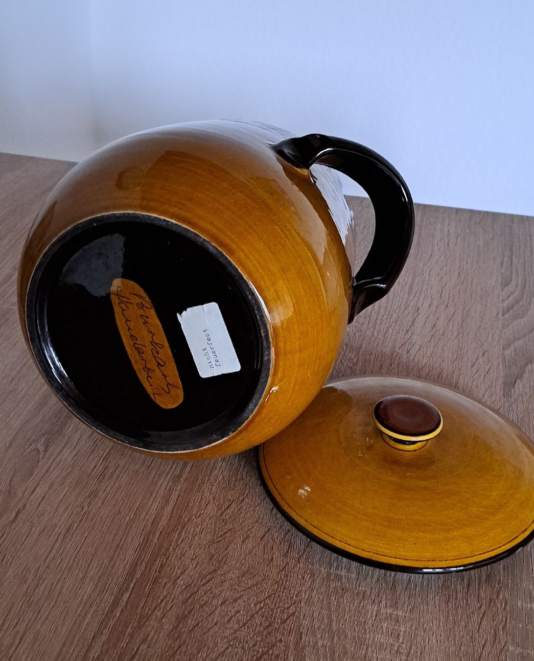 Pentole: Rustikale Keramiktopf / Eintopf Topf, Vintage Look! – Usato da Bremgarten AG venduto da sil_g8jy 2